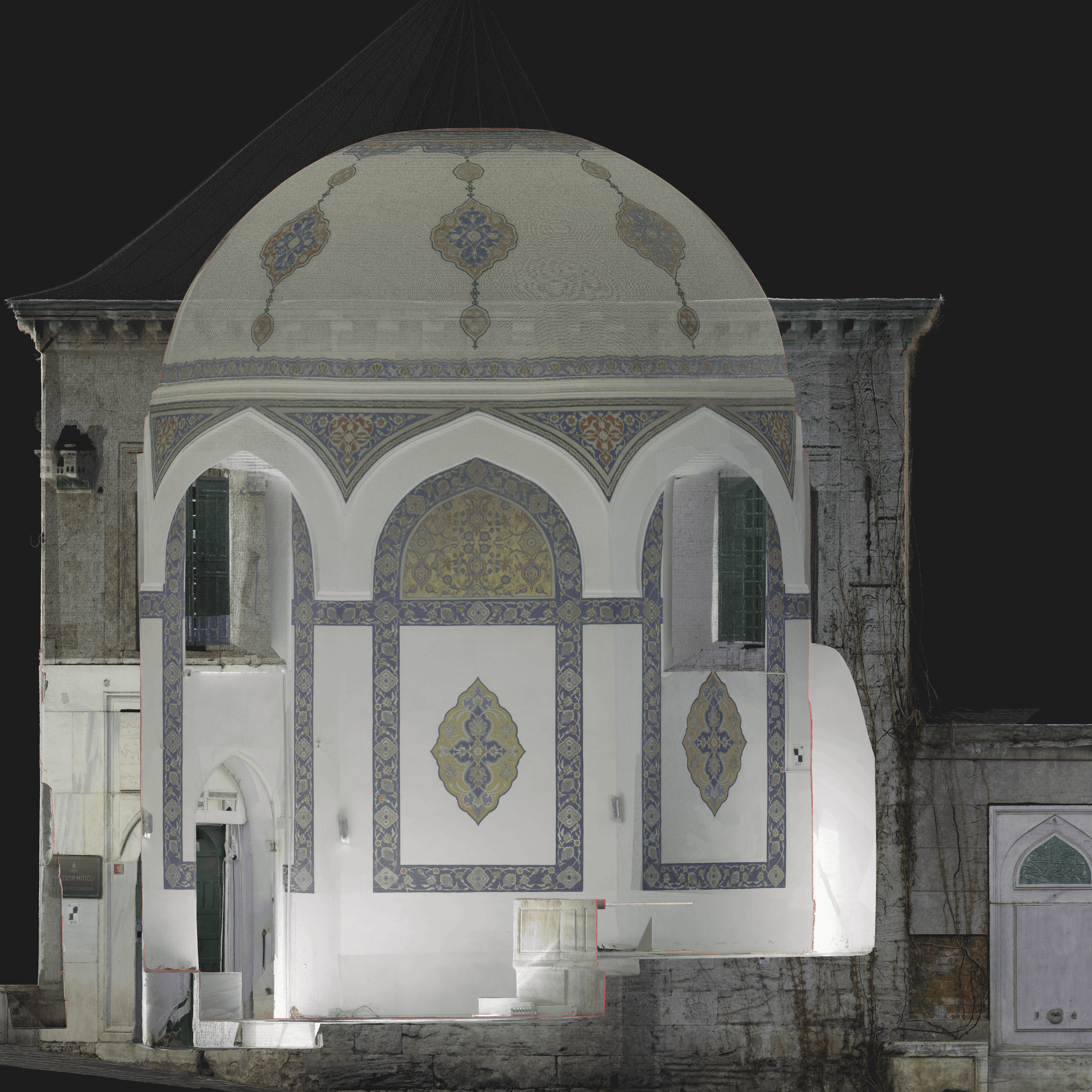 Taksim Maksemi 3D Lazer Tarama/Belgeleme Çalışmaları