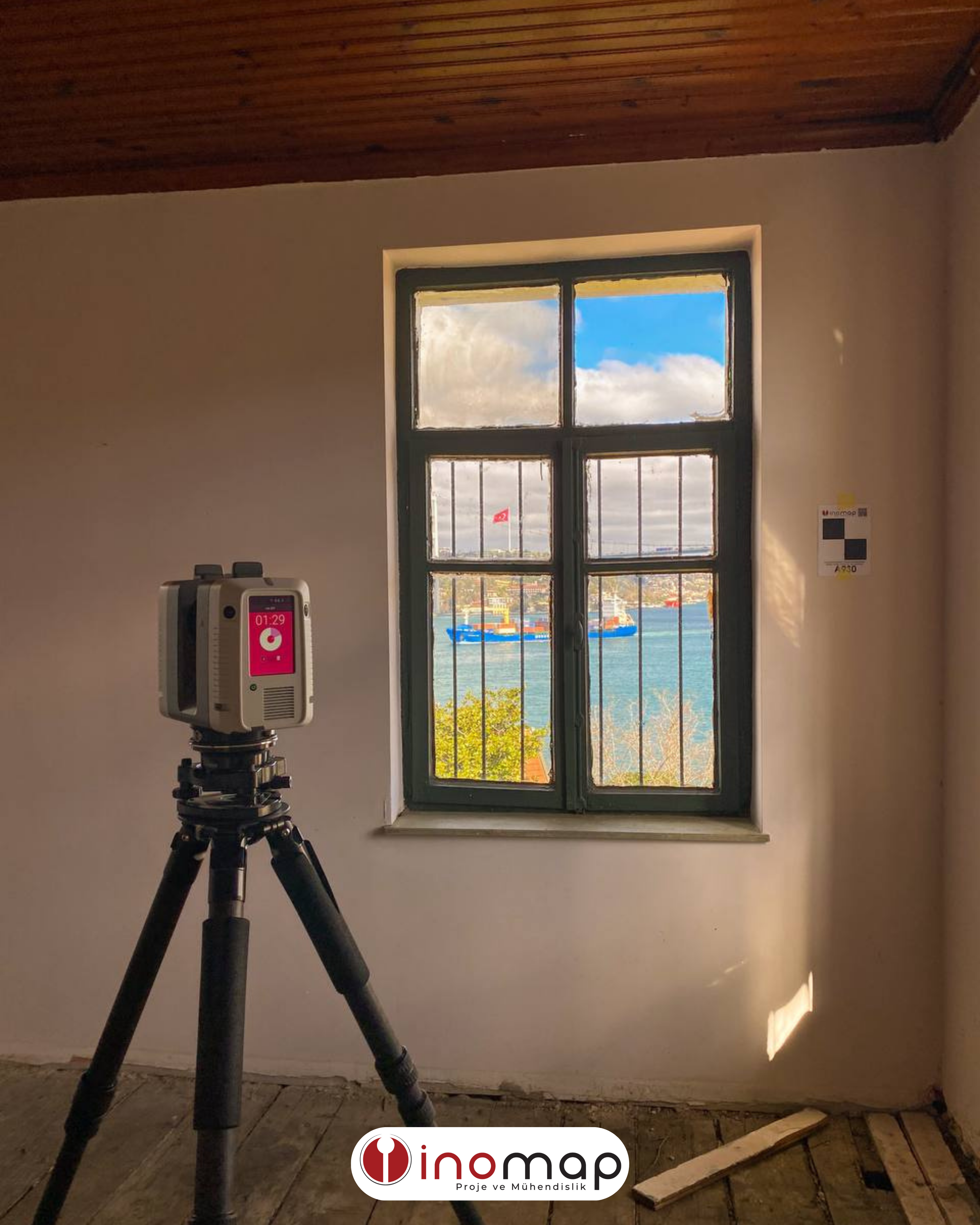 Marko Paşa Köşkü 3D Lazer Tarama-Rölöve Ölçmesi