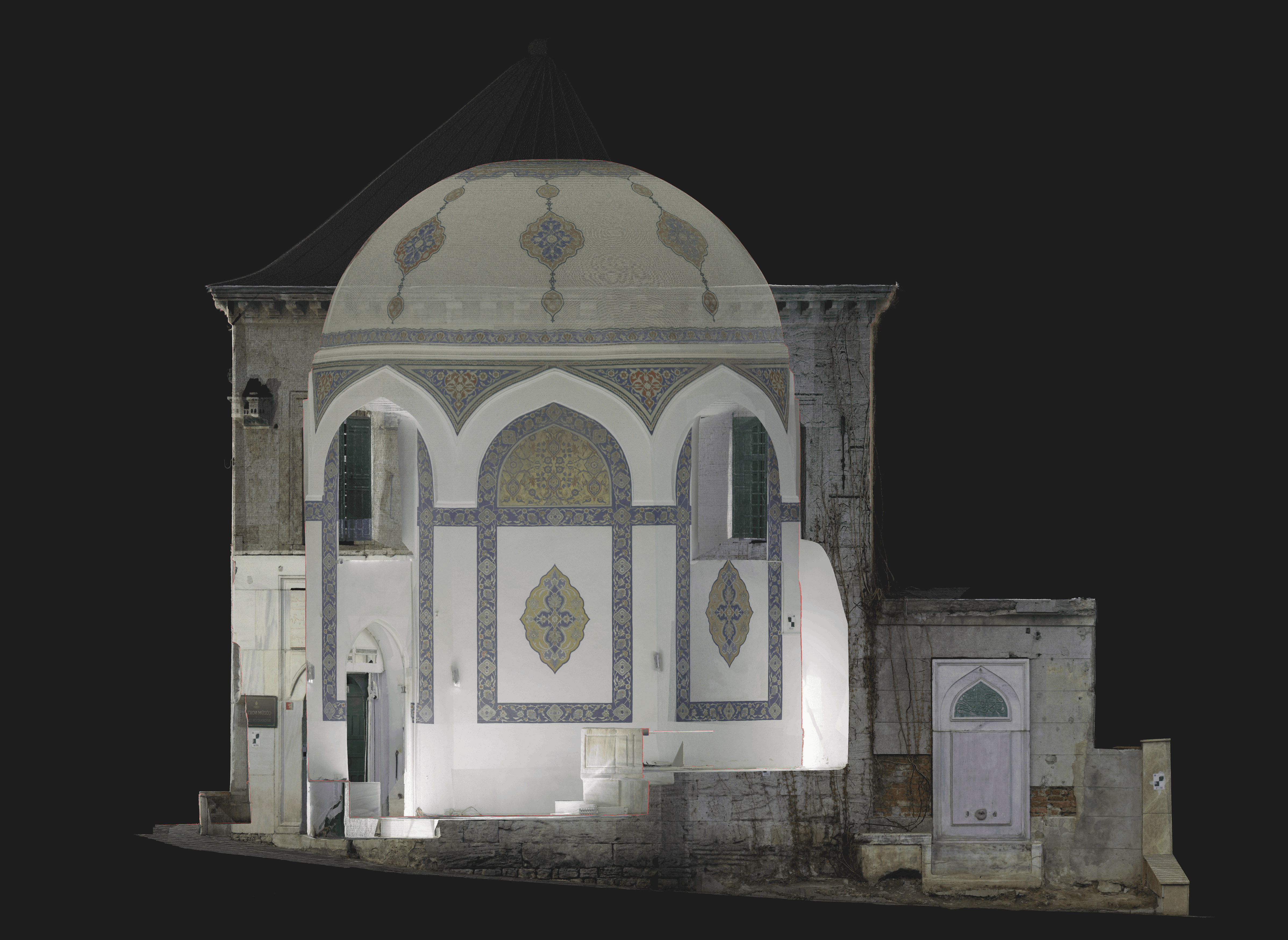 Taksim Maksemi 3D Lazer Tarama/Belgeleme Çalışmaları