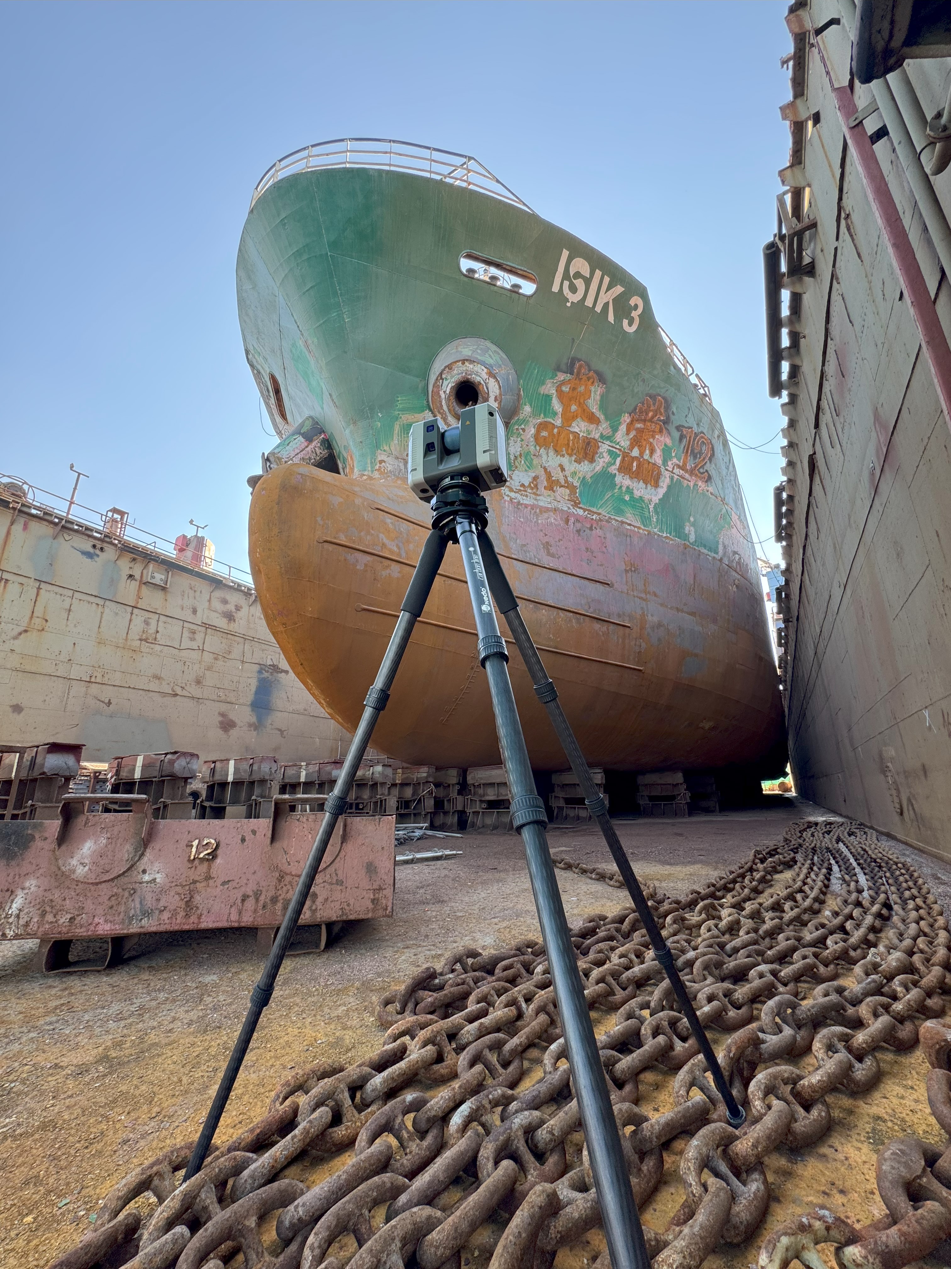 Tersane/Gemicilik Sektörü 3D Lazer Tarama Hizmeti