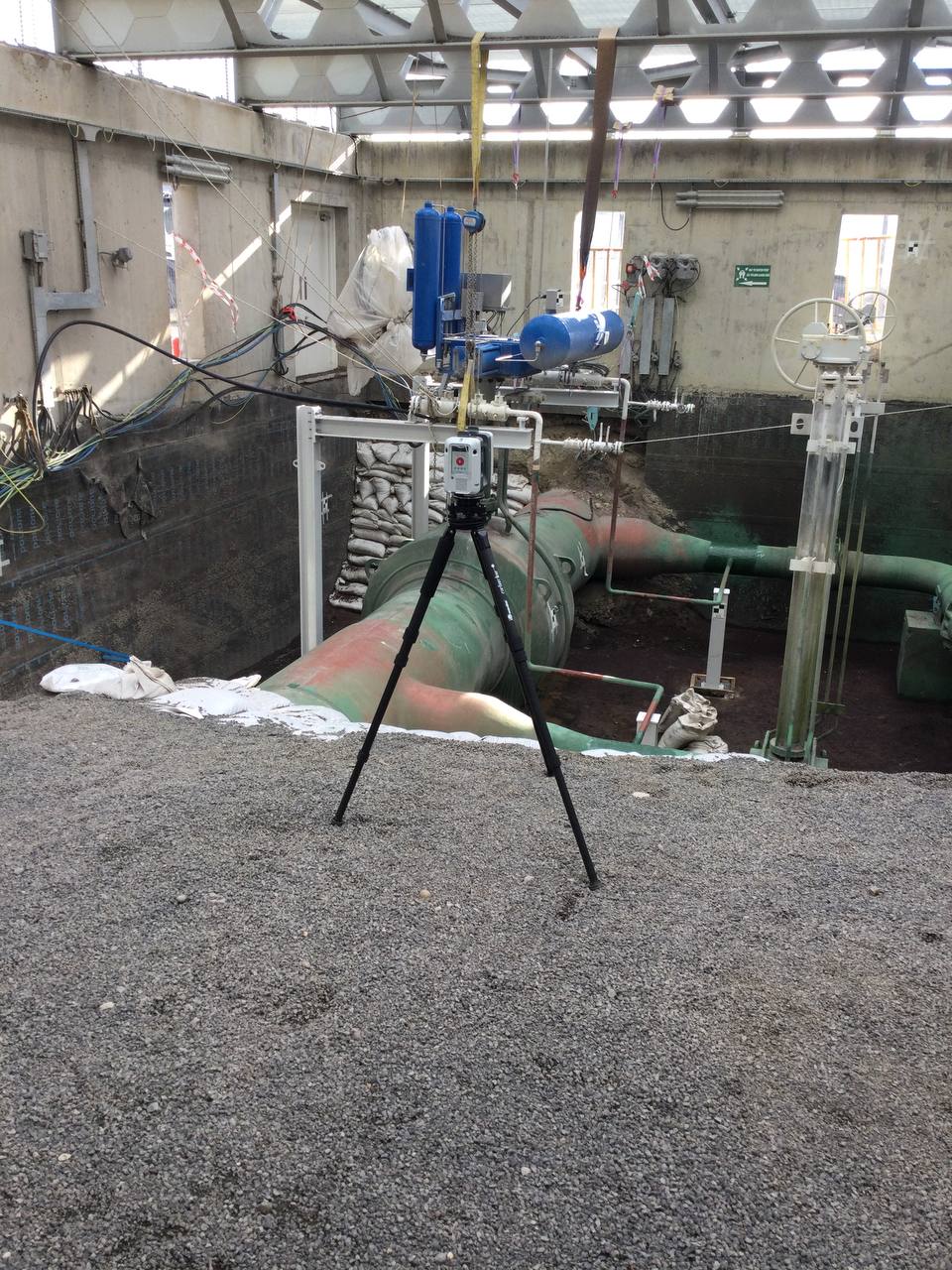 Endüstriyel Tesis 3D Lazer Tarama