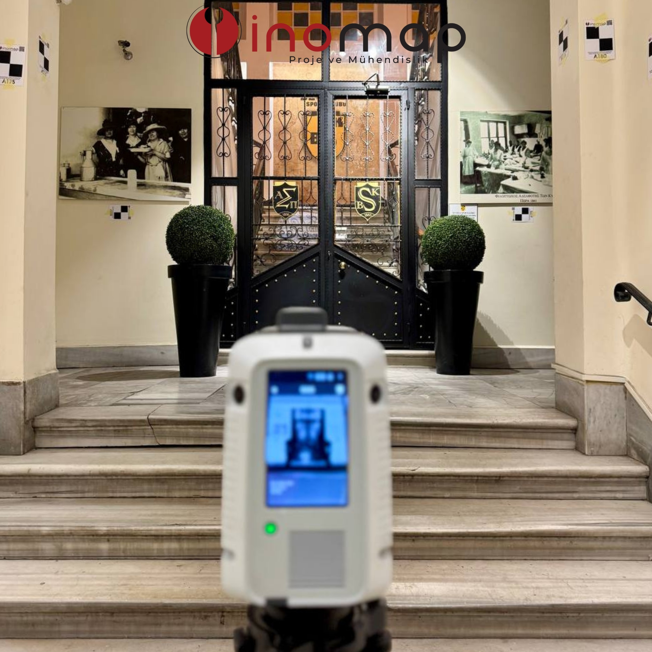 Fukaraperver Derneği & Beyoğlu Spor Kulübü Binası Lazer Tarama & Rölöve Ölçmeleri