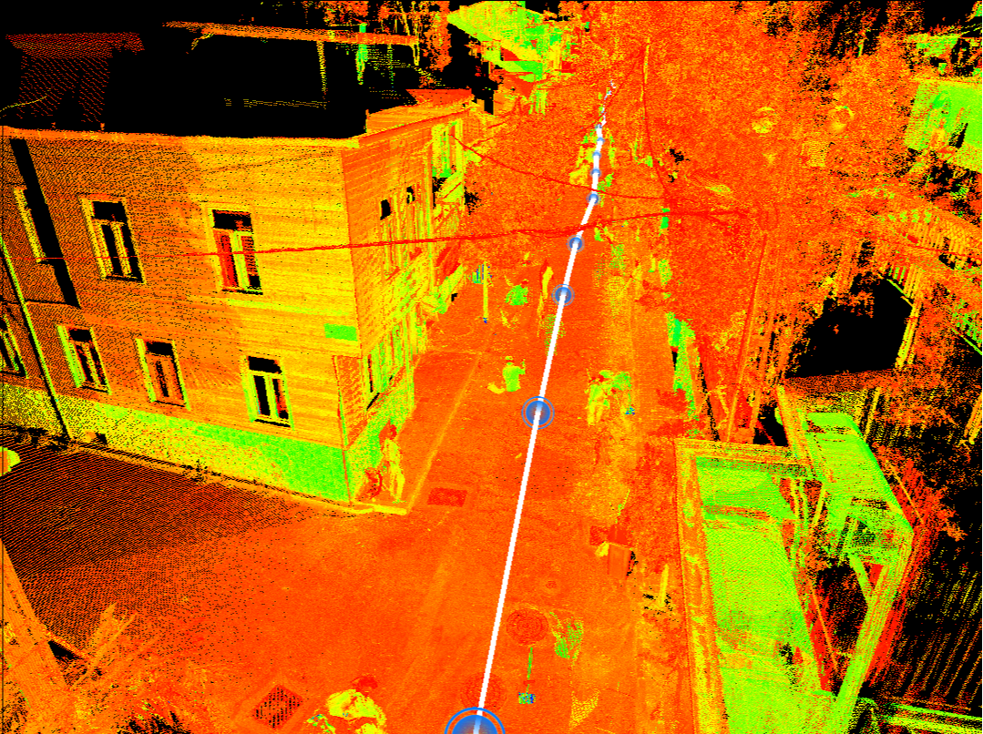 İstanbul, Heybeliada 3D Lazer Tarama & Sokak Silüet Projesi