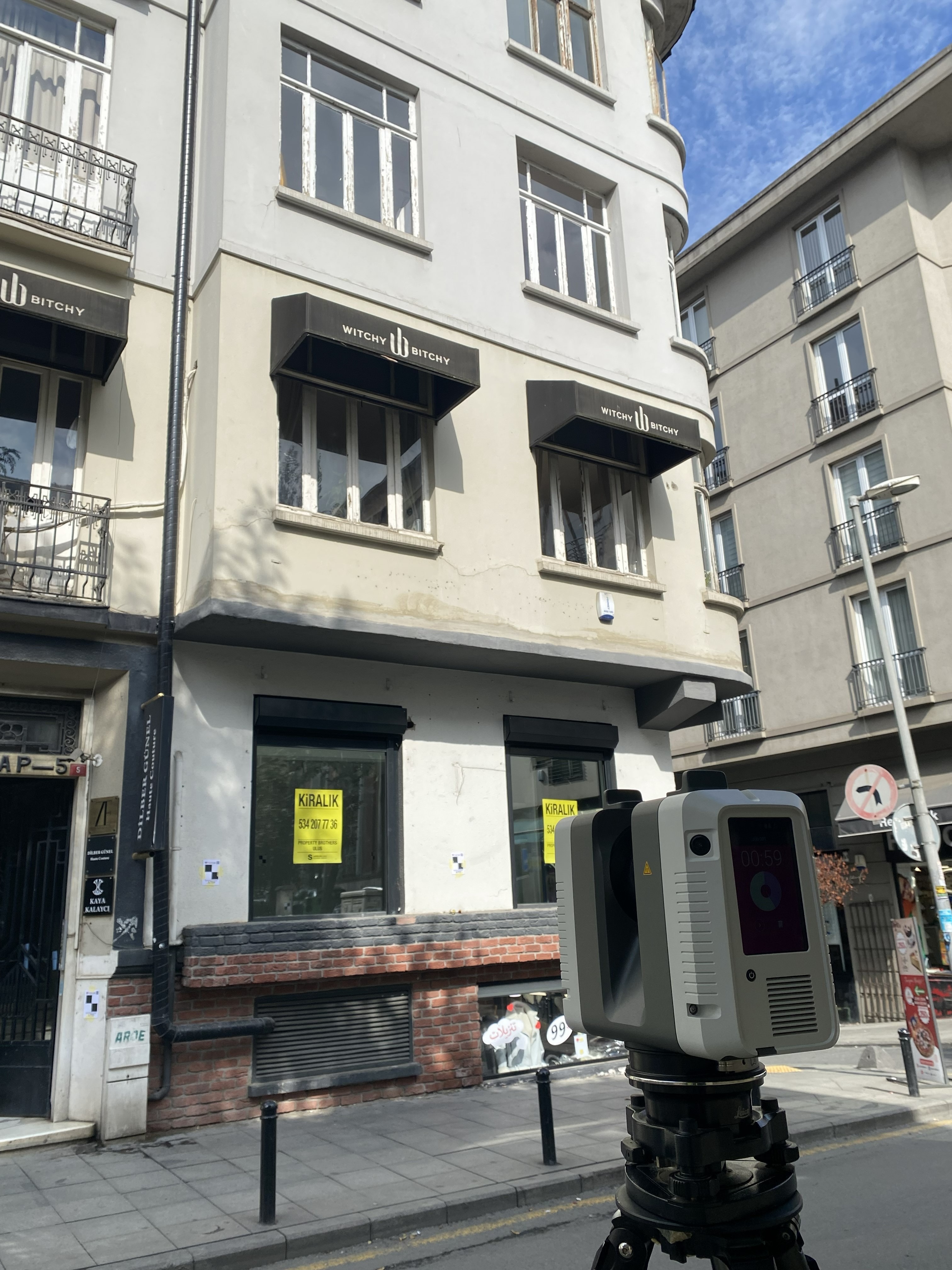 Şişli-Teşvikiye Şen Yuva Apartmanı  3D Lazer Tarama & Rölöve Ölçmeleri